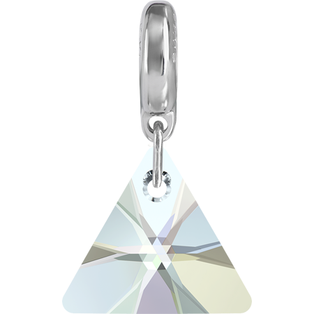 Swarovski BeCharmed & Pavé Beads - 87 002 - BeCharmed Crystal Xiliion Triangle Charm